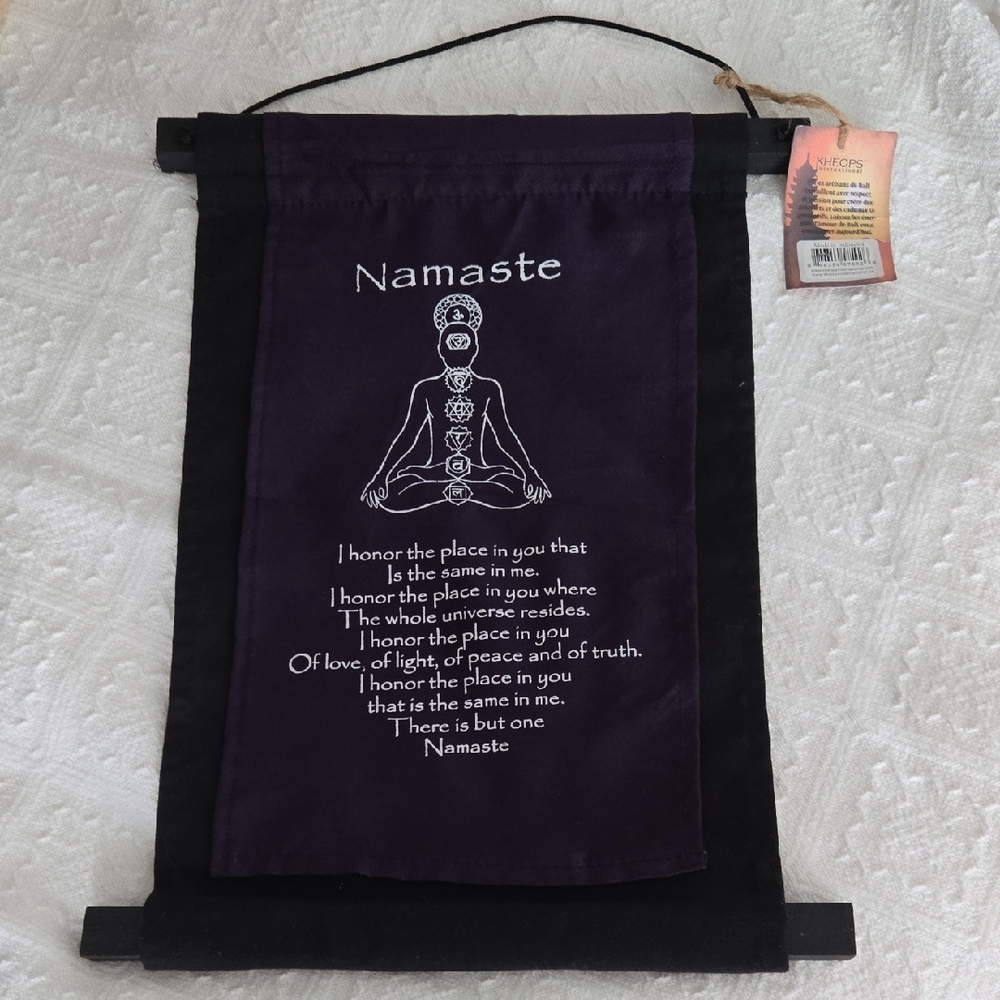NAMASTE wall Decor YOGA MEDITATION